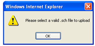 Figure 7.1.3 - Prompt window to select file. 